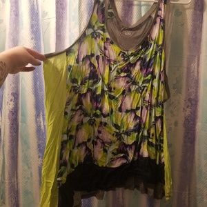 Flowery LB angled tank